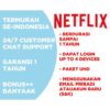 NETFLIX UHD PRIVATE 1 TAHUN TERMURAH GARANSI + FREE ONGKIR + BONUS