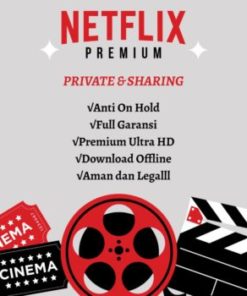 Netflix Premium Private/Sharing Ultra HD Bergaransi Full