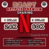 Netflix Premium 1 Bulan 4K UHD Sharing - Full Garansi Murah