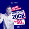 Kartu Perdana Live.On XL Power Lite 20GB