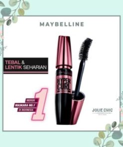 Maybelline Volum Express Hypercurl Waterproof Mascara MakeUp Black