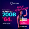 Kartu Perdana Live.On XL Power Go 20GB (30 hari) + Sticker E